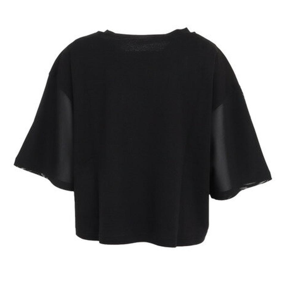 ウィッテム（HUITIEME）（レディース）ショート丈 半袖クルーネックTシャツ 192-26441-019