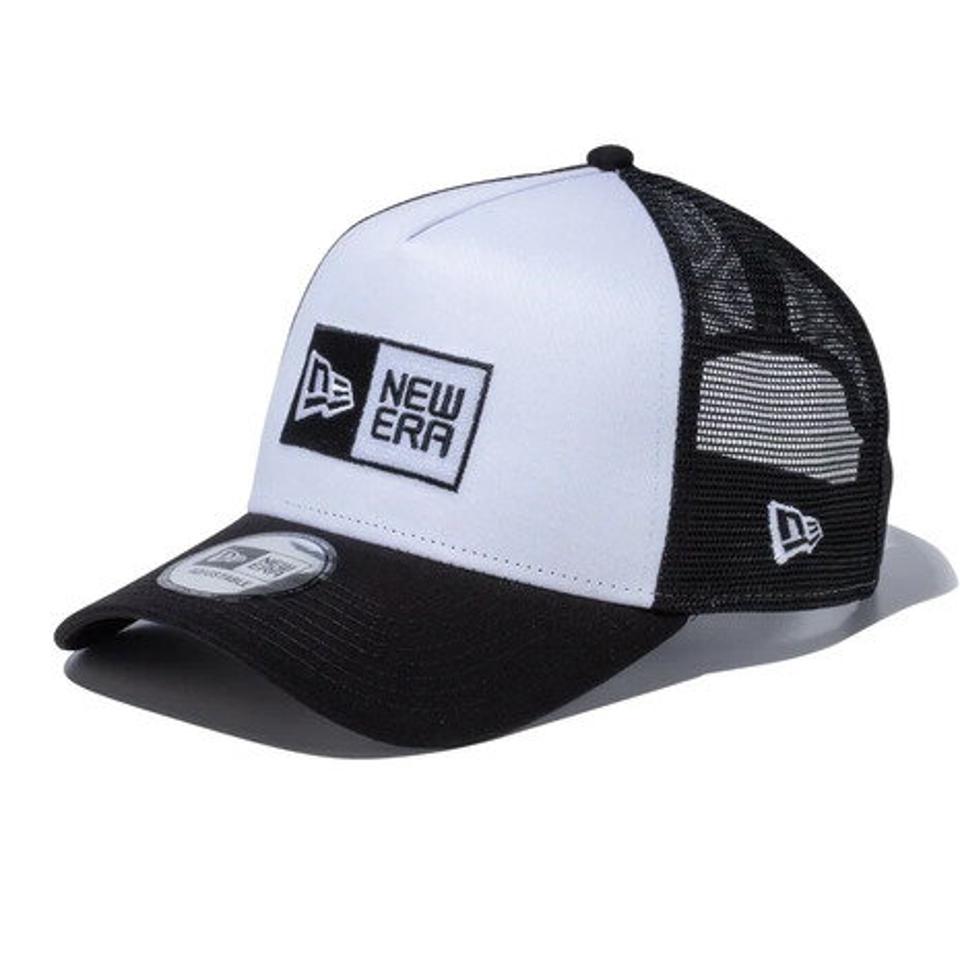 ニューエラ（NEW ERA）（メンズ、レディース）9FORTY A-Frame トラッカー ボックスロゴ キャップ 13552078 13552079