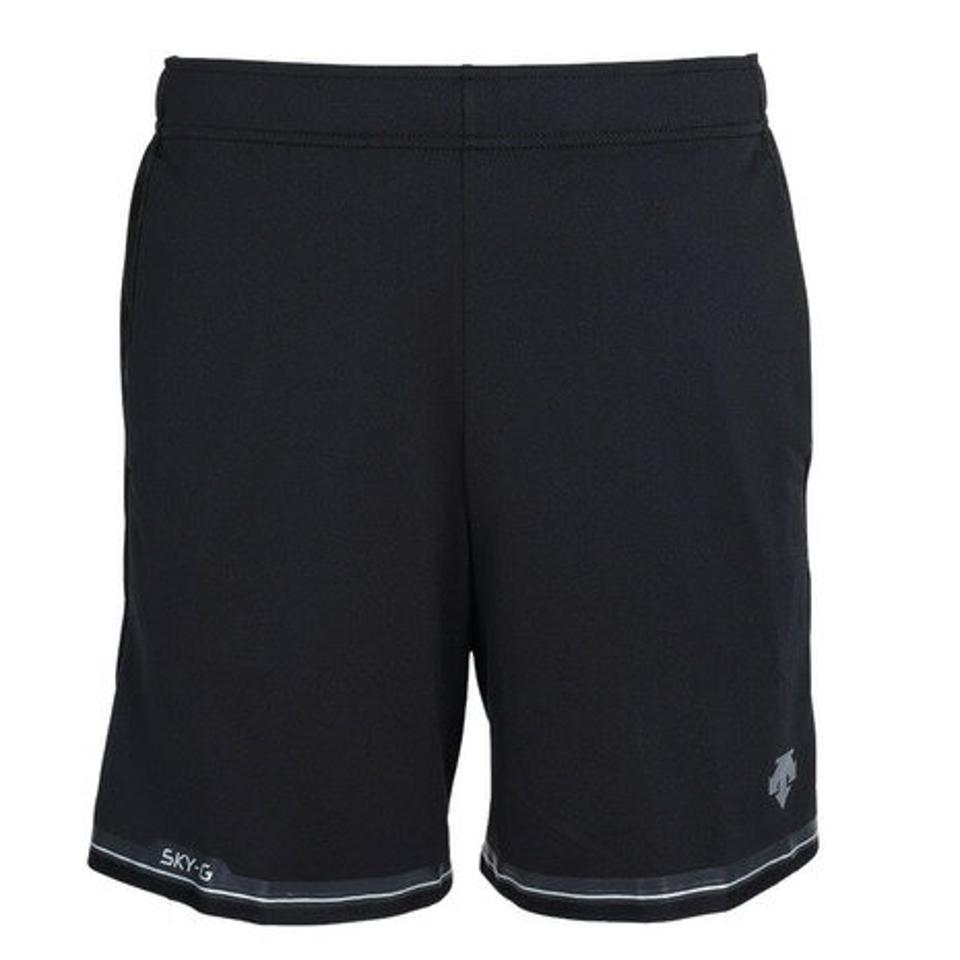 【10%OFFクーポン対象！6/29まで】デサント（DESCENTE）（メンズ）バレーボールウェア プラクテイスパンツ DVUTJD80 BK 股下L寸16.5cm