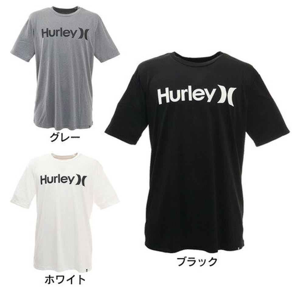 ハーレー(HURLEY)(メンズ)ラッシュガード 半袖 Tシャツ ショートスリーブ ONE AND ONLY MRG2100007 UVカット 水陸両用 紫外線対策 UPF50+