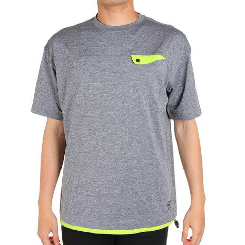 ウィッテム(HUITIEME)(メンズ)半袖Tシャツ メンズ 裾配色 クルーネック 191-26443