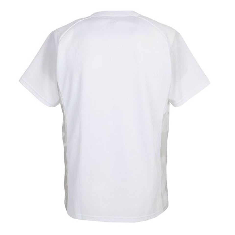 アンブロ(UMBRO)(メンズ)半袖Tシャツ メンズ ENGLAND CAMOドライ ULUTJA53 WHT