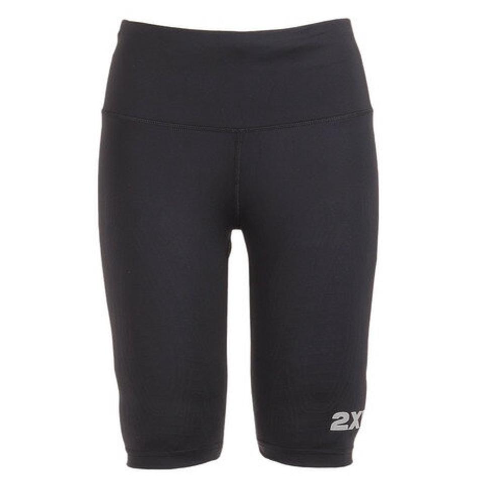 ツー・タイムズ・ユー（2XU）（レディース）パンツ MCS ライトスピード レースコンプ ミッドライズショート WA7236B-BLK/SRF