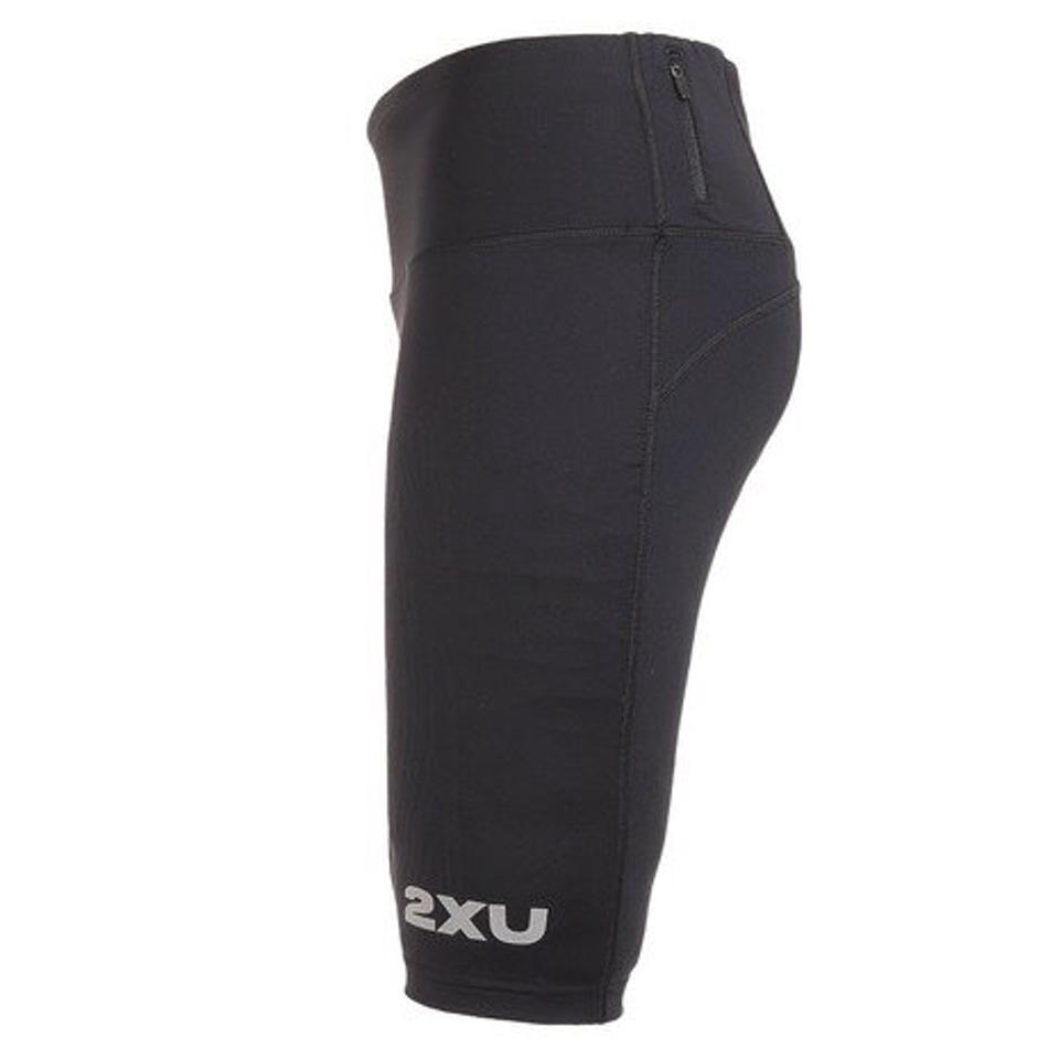 ツー・タイムズ・ユー（2XU）（レディース）パンツ MCS ライトスピード レースコンプ ミッドライズショート WA7236B-BLK/SRF
