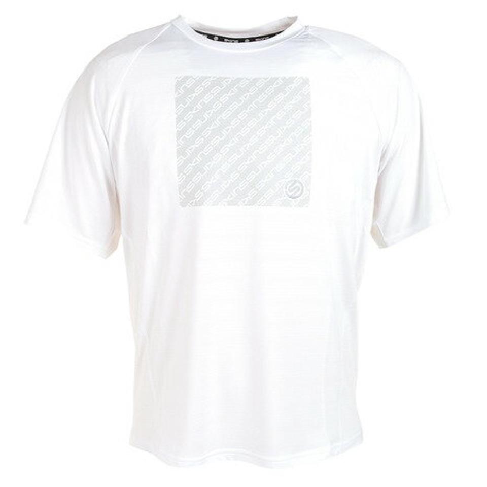 スキンズ(SKINS)(メンズ)半袖Tシャツ メンズ 吸水プリントTシャツ 184-28441-004