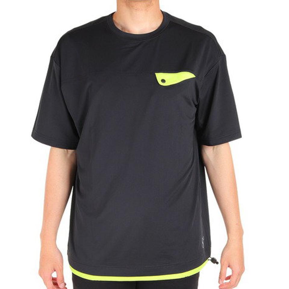 ウィッテム(HUITIEME)(メンズ)半袖Tシャツ メンズ 裾配色 クルーネック 191-26443-019