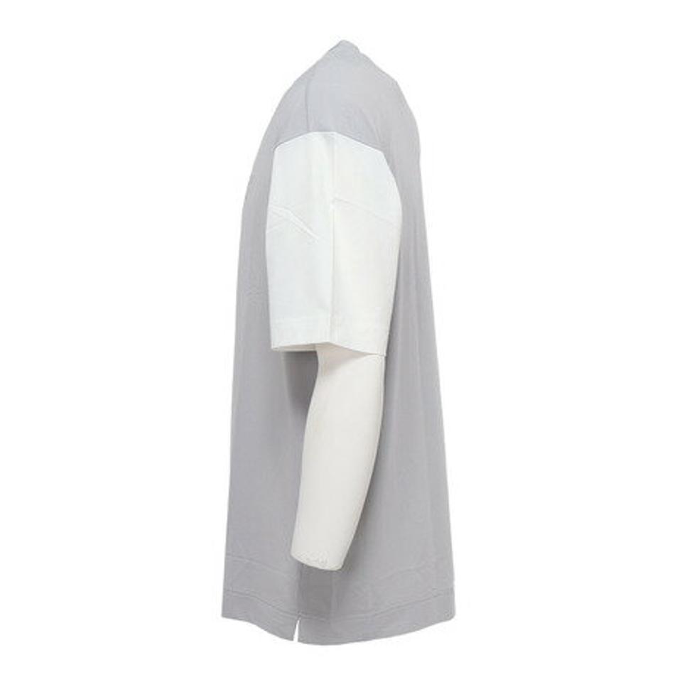 ウィッテム（HUITIEME）（メンズ）半袖Tシャツ メンズ フロントハイブリット 191-26446