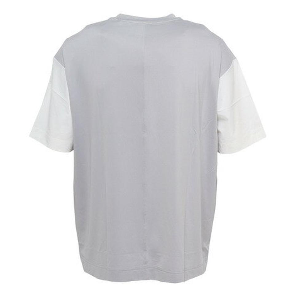 ウィッテム（HUITIEME）（メンズ）半袖Tシャツ メンズ フロントハイブリット 191-26446