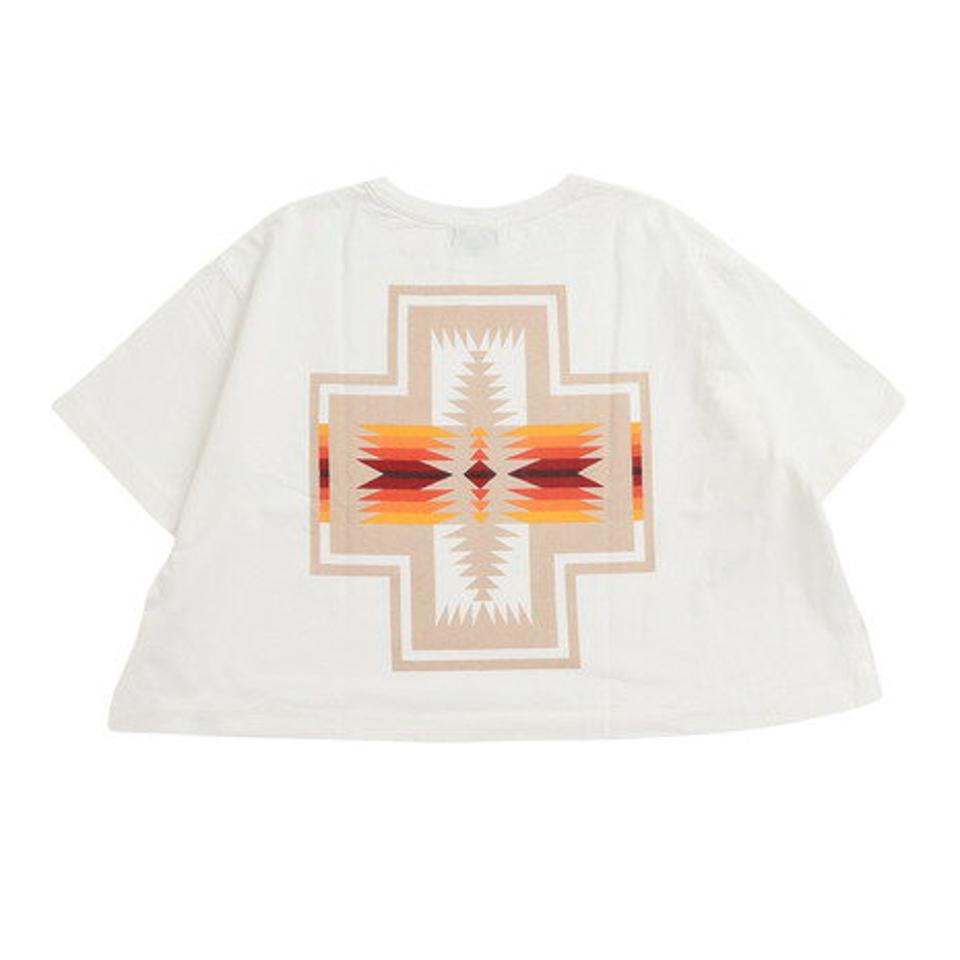 ペンドルトン(PENDLETON)(レディース)半袖Tシャツ バックプリントティー 19804411009000 ホワイト