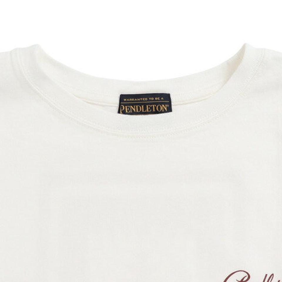 ペンドルトン(PENDLETON)(レディース)半袖Tシャツ バックプリントティー 19804411009000 ホワイト