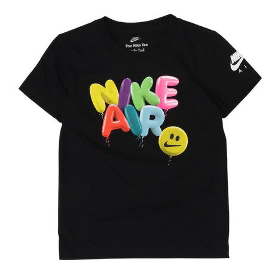 ナイキ(NIKE)(キッズ)半袖Tシャツ キッズ 黒 AIR BALLOON 86K947-023 ※要サイズ確認