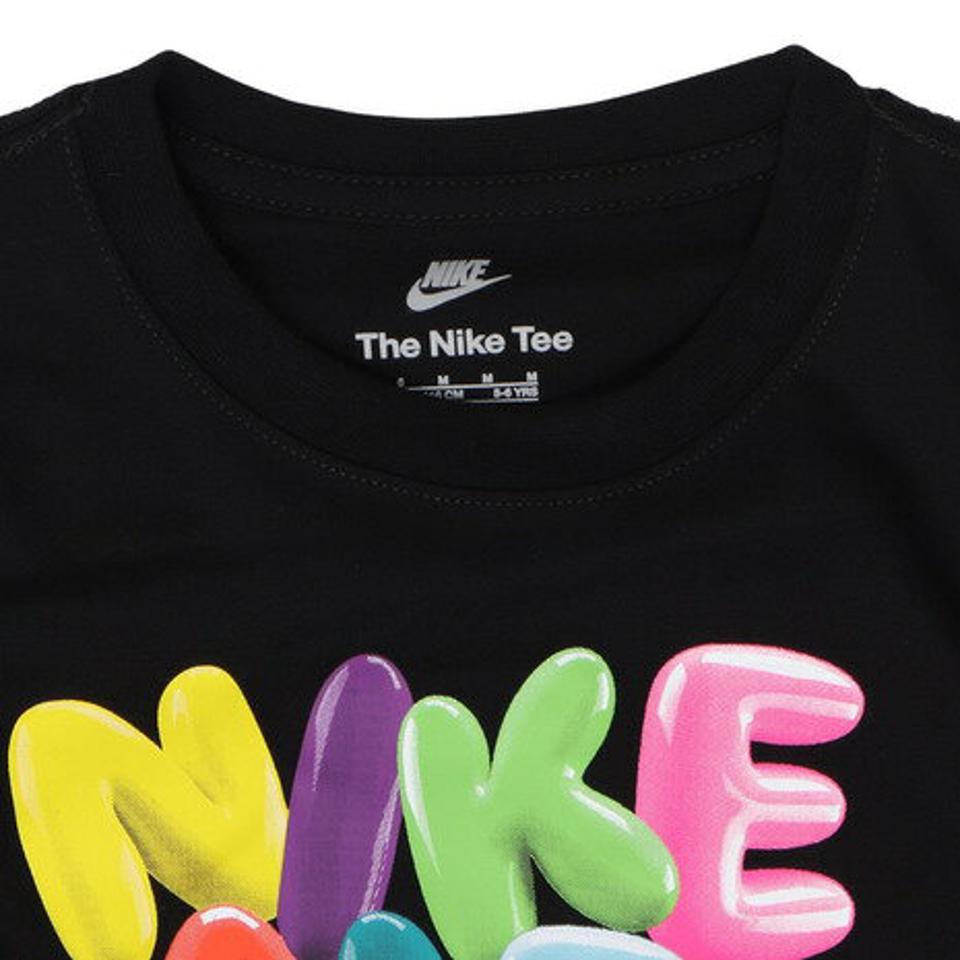 ナイキ(NIKE)(キッズ)半袖Tシャツ キッズ 黒 AIR BALLOON 86K947-023 ※要サイズ確認