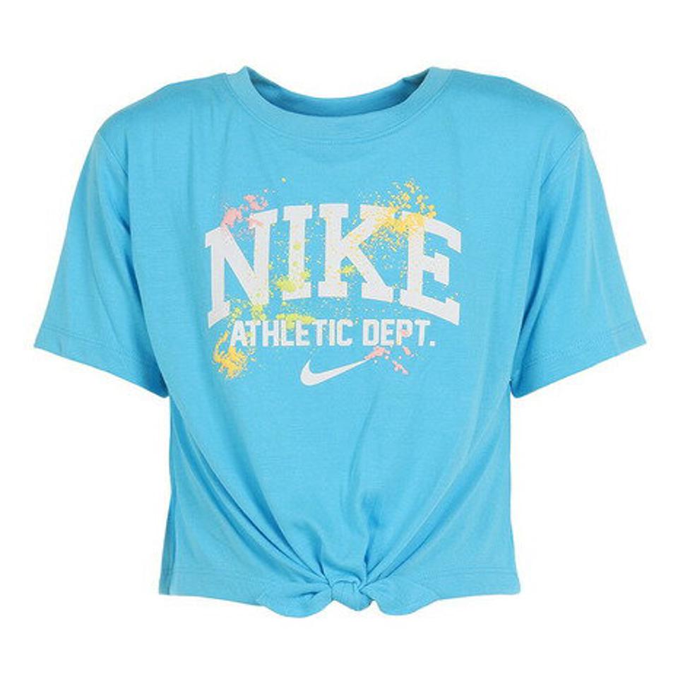 ナイキ(NIKE)(キッズ)半袖Tシャツ キッズ JUST DIY IT KNOT TOP ※要サイズ確認 36K811-F85