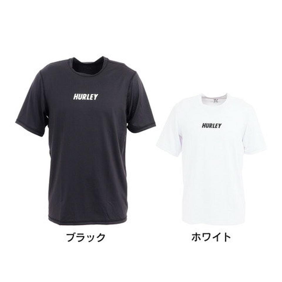 ハーレー(HURLEY)(メンズ)ラッシュガード 半袖 Tシャツ UVカット 紫外線対策 UPF50+ FASTLANE CJ6750