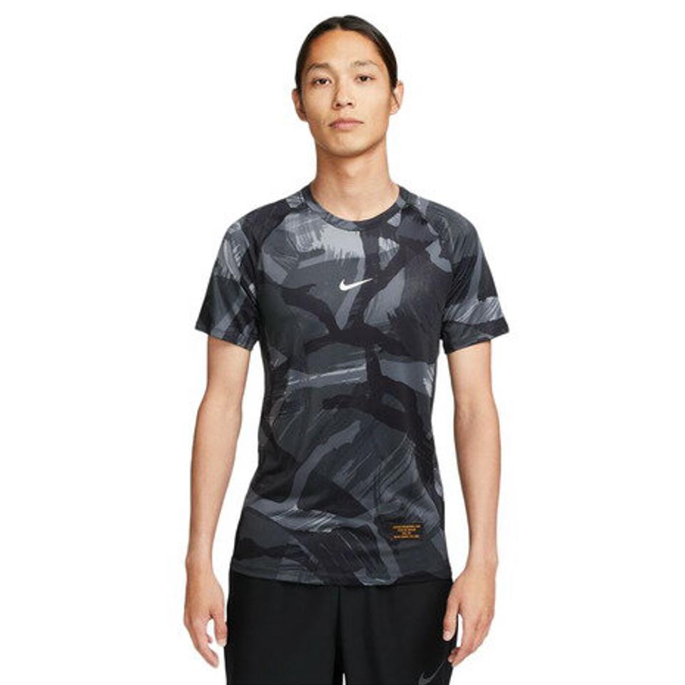 ナイキ(NIKE)(メンズ)半袖Tシャツ メンズ Nike Pro Dri-FIT スリム カモ AO FB7935-010 速乾