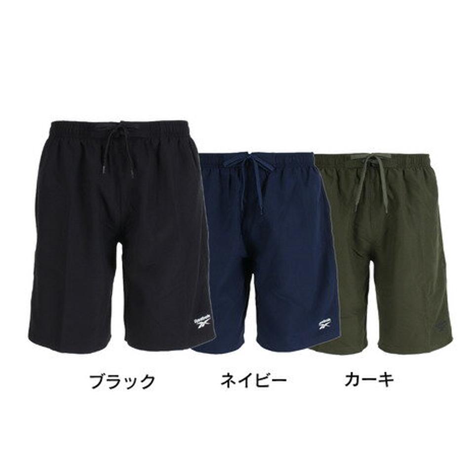 リーボック（REEBOK）（メンズ）海パン ハーフパンツ 無地 サーフパンツ トランクス 420-700-C
