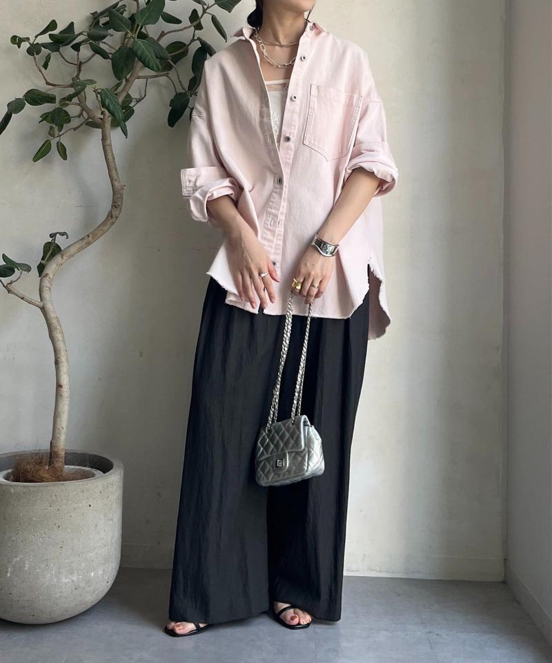 【新色追加】ダメージデニムシャツ