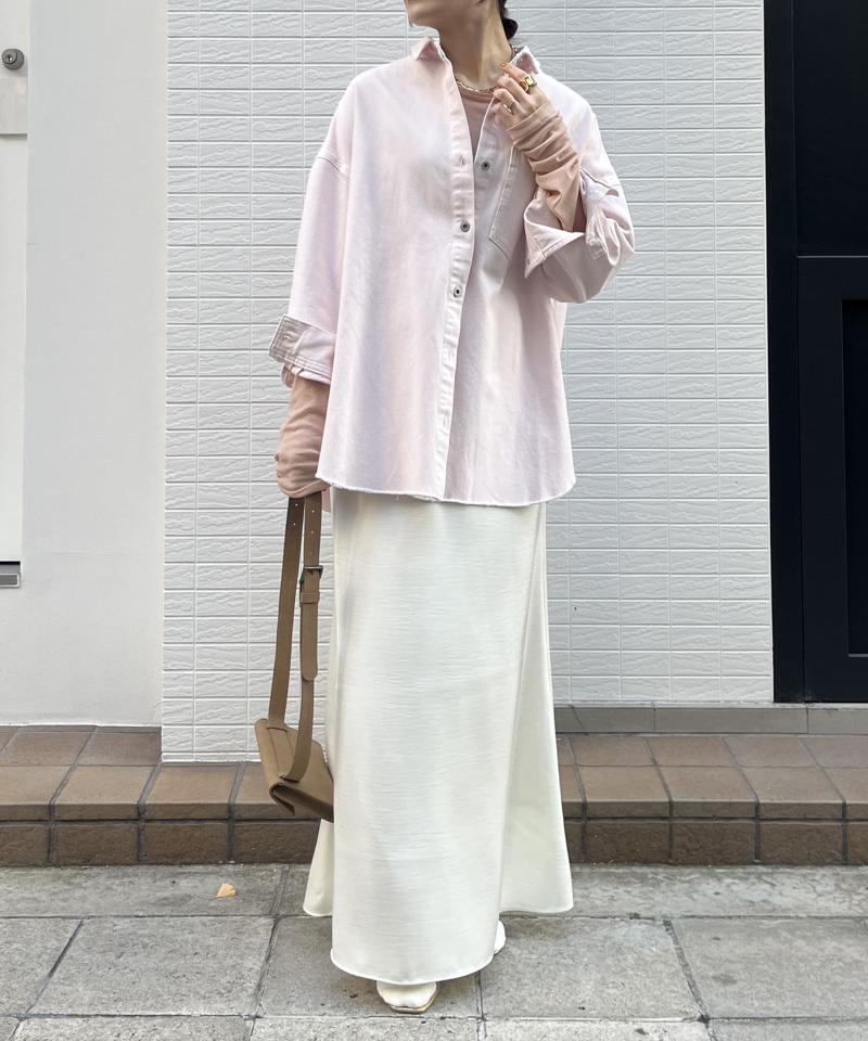 【新色追加】ダメージデニムシャツ