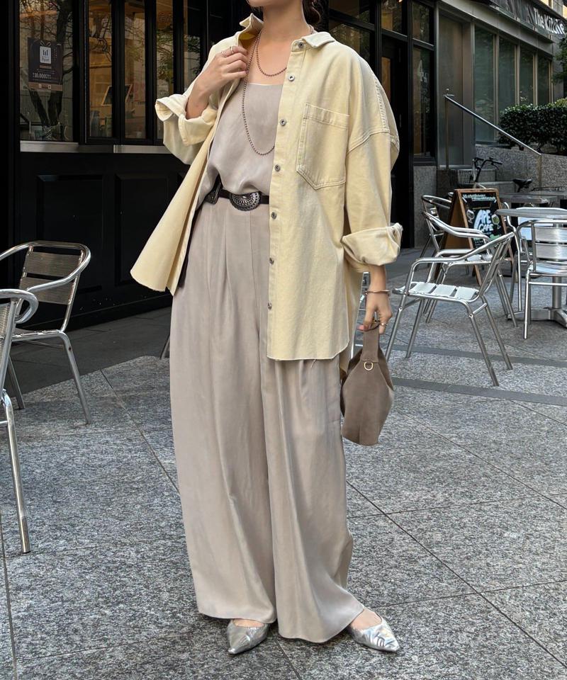 【新色追加】ダメージデニムシャツ