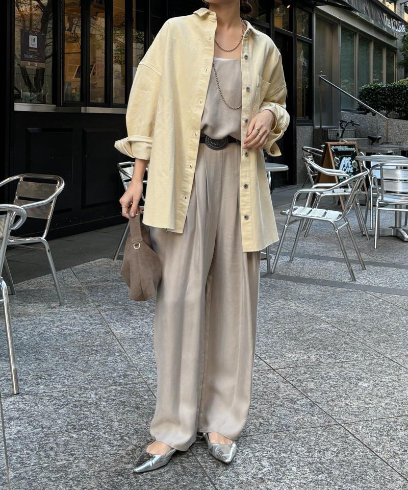 【新色追加】ダメージデニムシャツ