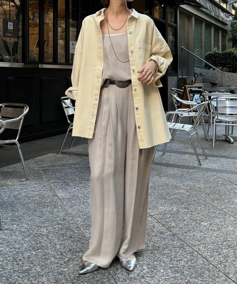 【新色追加】ダメージデニムシャツ