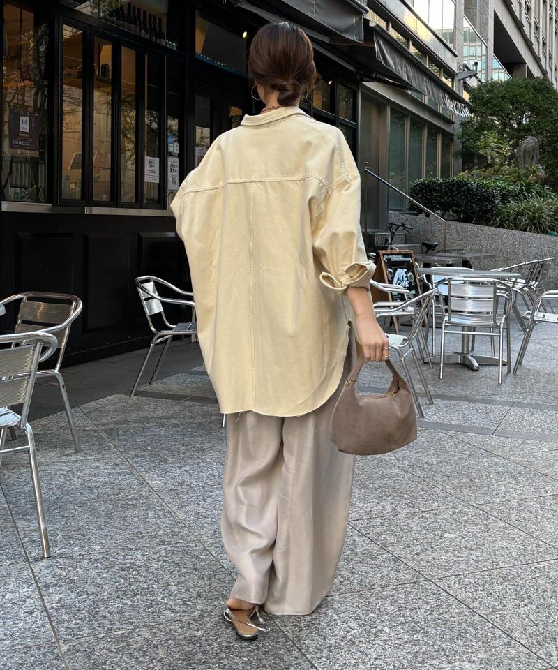 【新色追加】ダメージデニムシャツ