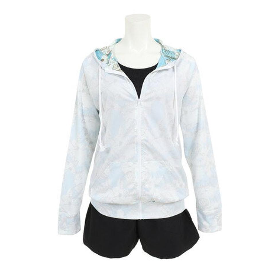 シュリーヌ（Shreanu）（レディース）水着 4点セット トップス ショーツ ショートパンツ パーカー 388010BLU ブルー