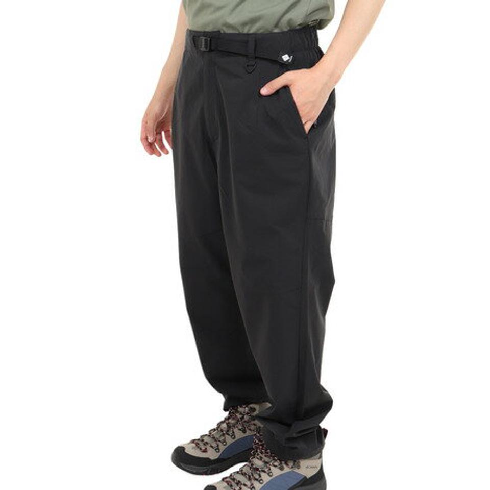 コロンビア（Columbia）（メンズ）パンツ ボトム エンジョイマウンテンライフソフトシェルパンツ PM0265 010 ブラック ウエスト調節 ストレッチ UVカット