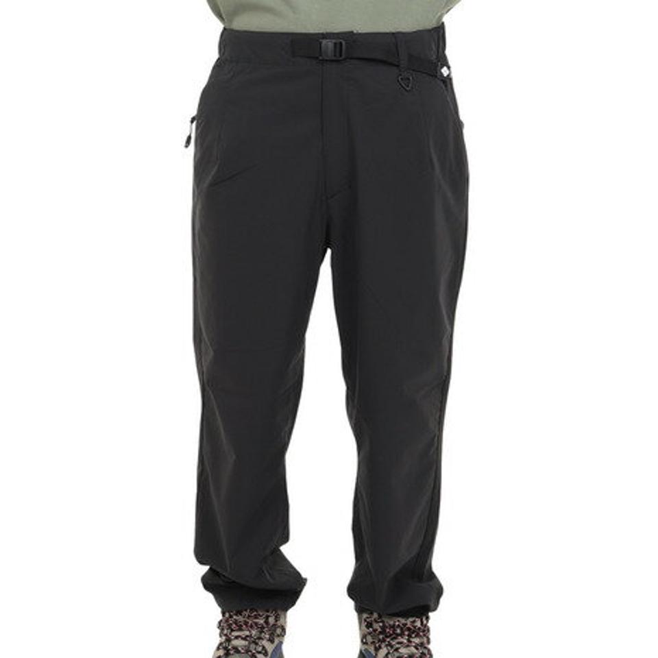 コロンビア（Columbia）（メンズ）パンツ ボトム エンジョイマウンテンライフソフトシェルパンツ PM0265 010 ブラック ウエスト調節 ストレッチ UVカット