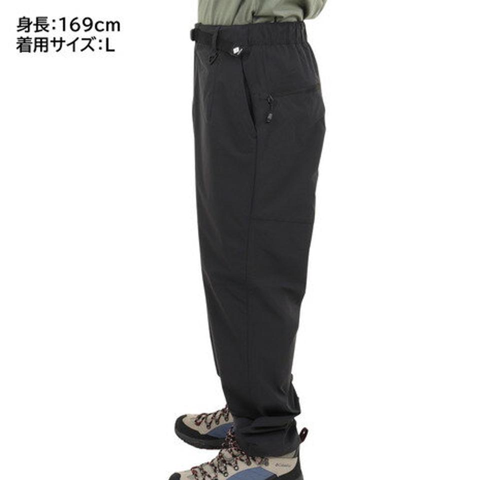 コロンビア（Columbia）（メンズ）パンツ ボトム エンジョイマウンテンライフソフトシェルパンツ PM0265 010 ブラック ウエスト調節 ストレッチ UVカット