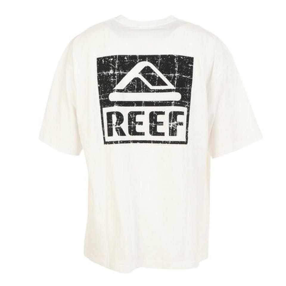 リーフ(REEF)(メンズ)半袖Tシャツ メンズ SQUARE LOGO RFTEM2306-WHT