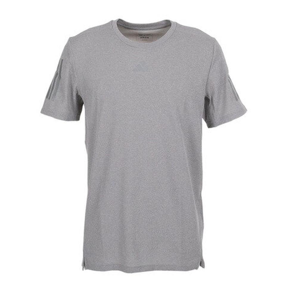 【10%OFFクーポン対象!7/5まで】アディダス(adidas)(メンズ)オウン ザ ラン ヘザー半袖Tシャツ CD563-HN0801