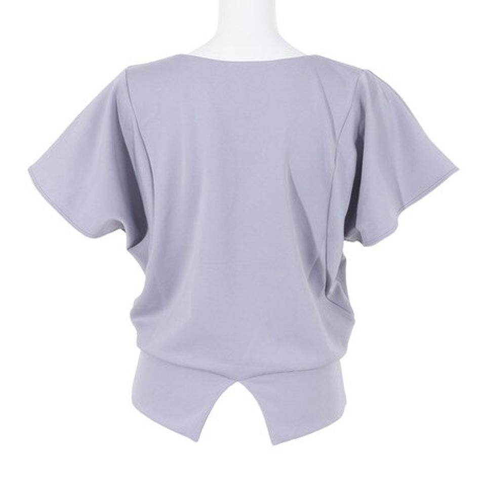 【10%OFFクーポン対象!7/5まで】リアルストーン(RealStone)(レディース)Tシャツ レディース バタフライスリーブトップ RF-L011T GLP