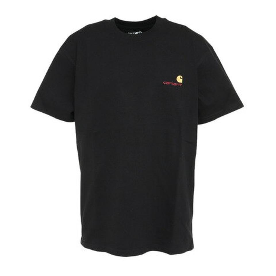 【10%OFFクーポン対象!2/15まで】カーハート(CARHARTT)(メンズ)ショートスリーブアメリカンスクリプトTシャツ I02995689XX22FW