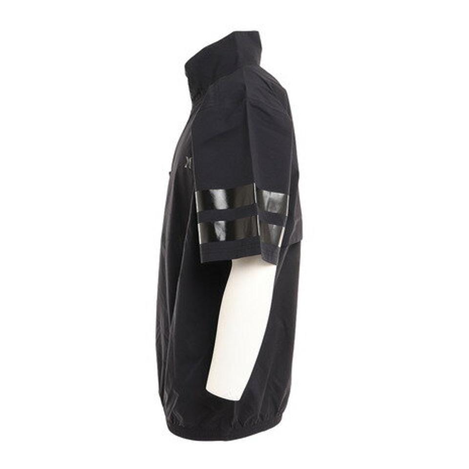 ハーレー(HURLEY)(メンズ)ゴルフウェア レインウェア 撥水 防水 耐水 プルオーバー 半袖シャツ PHANTOM MJK2200003