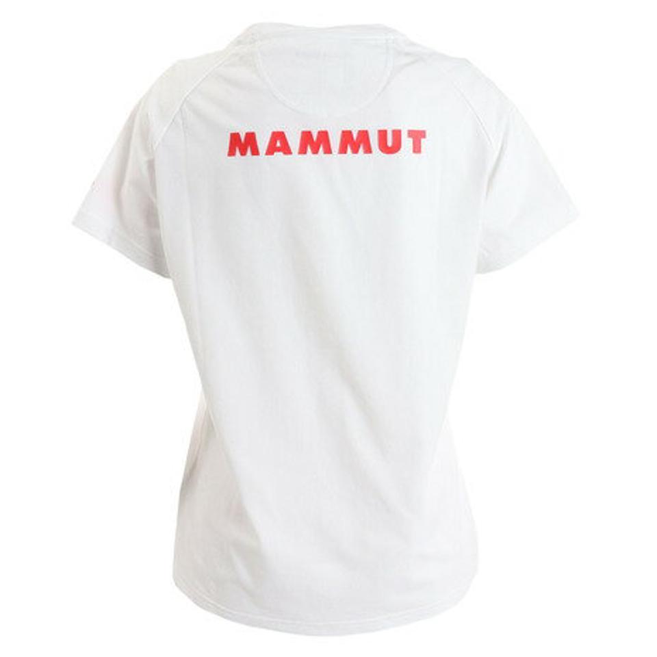 マムート(MAMMUT)(レディース)半袖Tシャツ クイックドライ ロゴプリントTシャツ AF Women 1017-02022-00473 ホワイト