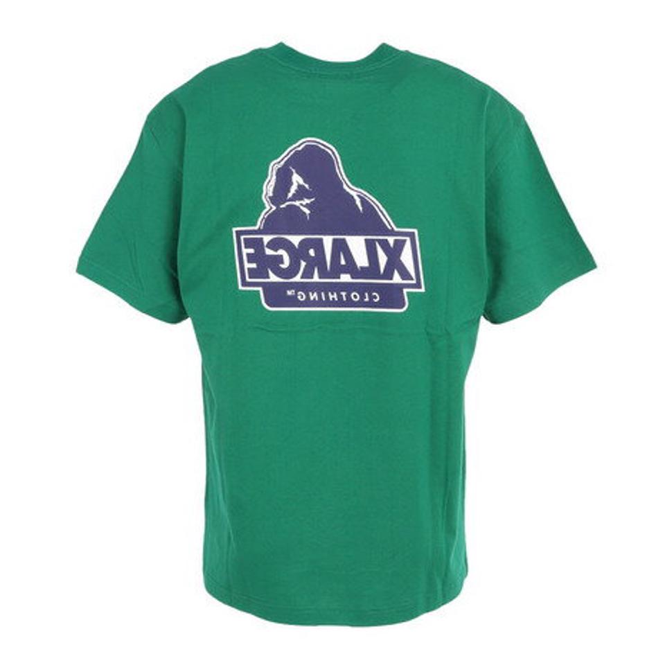 【10%OFFクーポン対象!7/13まで】エクストララージ(XLARGE)(メンズ、レディース)半袖Tシャツ メンズ SLANTED OG 101232011025-GREEN