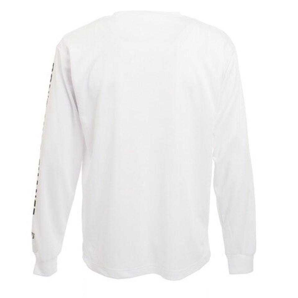 エックスティーエス(XTS)(メンズ)ドライ 吸汗速乾 メッセージTシャツ 751G0CD1634 WHT バスケットボールウェア ロンT