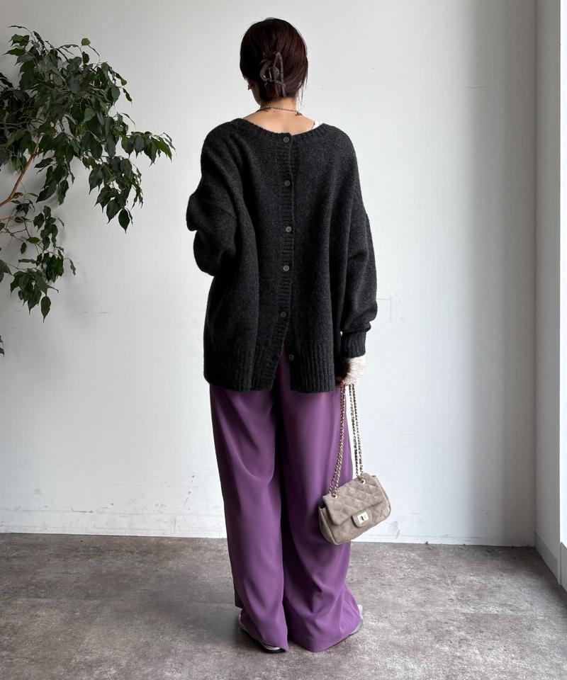 【累計販売数3万枚突破/22色4サイズ展開!】タックワイドパンツ