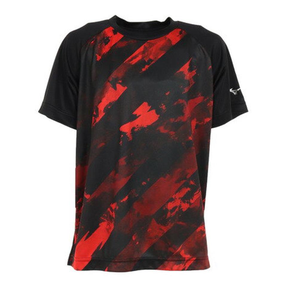 ミズノ(MIZUNO)(キッズ)野球ウェア ジュニア グラフィックプリントTシャツ 12JAAT6896