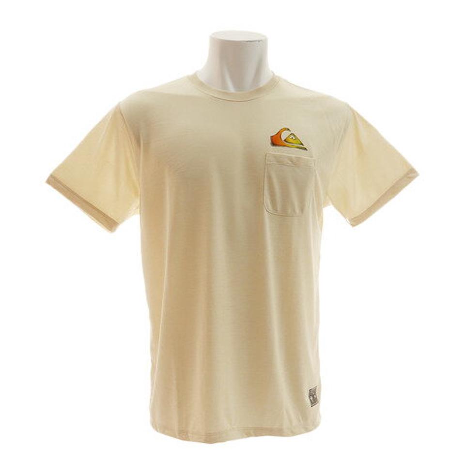 クイックシルバー(Quiksilver)(メンズ)ラッシュガード 半袖 バックプリント サーフTシャツ UVカット 紫外線対策 QLY181009HTI