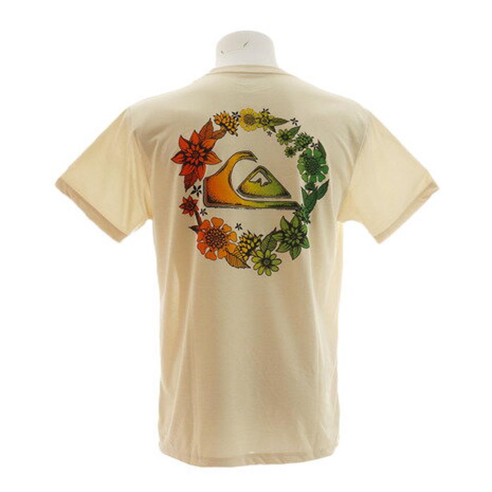 クイックシルバー(Quiksilver)(メンズ)ラッシュガード 半袖 バックプリント サーフTシャツ UVカット 紫外線対策 QLY181009HTI