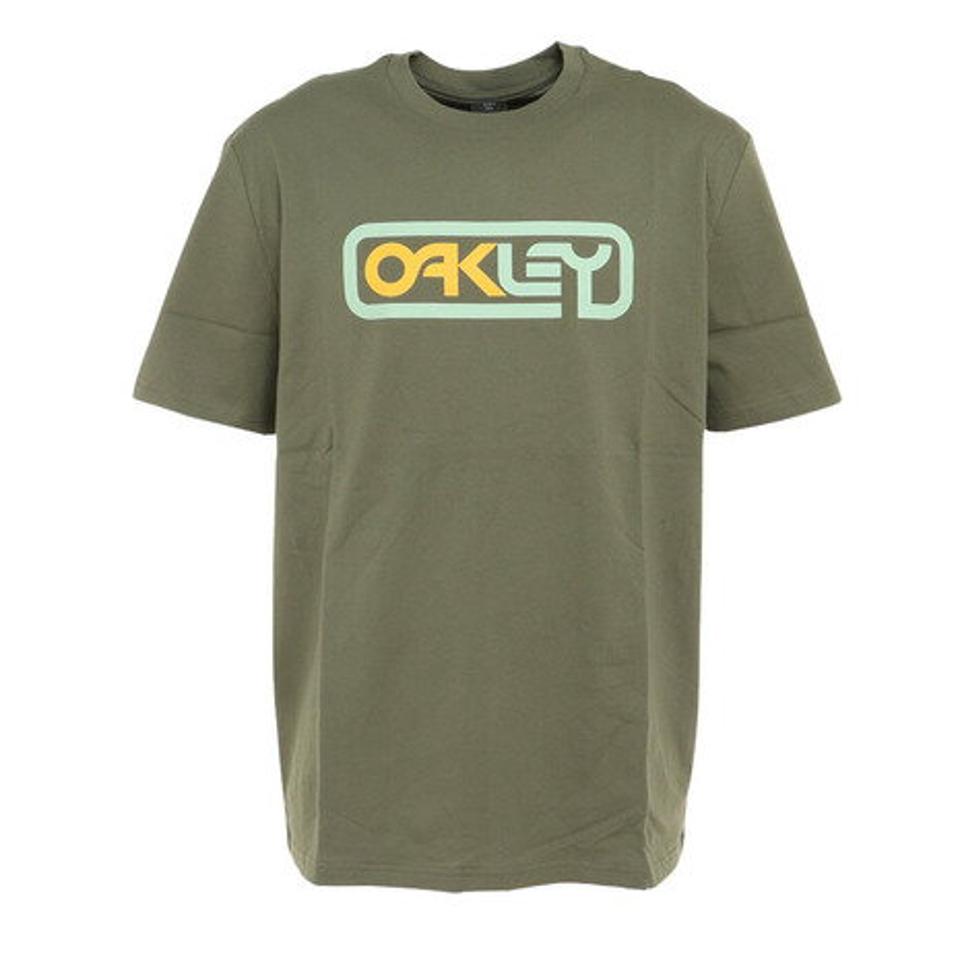 オークリー(OAKLEY)(メンズ)半袖Tシャツ メンズ LOCKED IN B1B TEE FOA403684-9S2