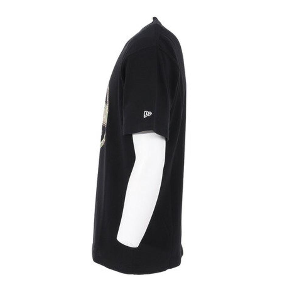 ニューエラ(NEW ERA)(メンズ、レディース)半袖Tシャツ メンズ ダックハンター カモ ワードマークロゴ 13516776