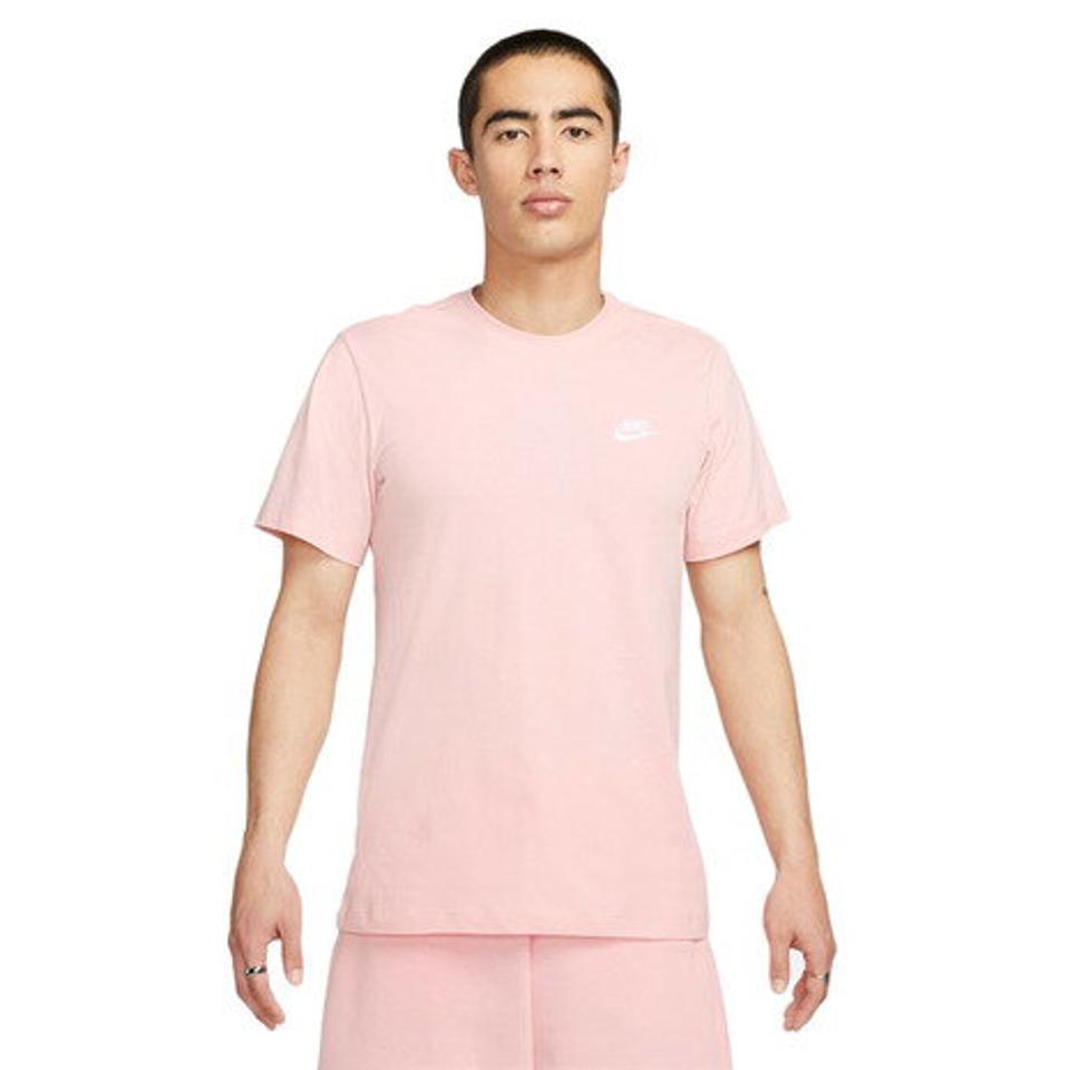 ナイキ(NIKE)(メンズ)半袖Tシャツ メンズ クラブ Tシャツ AR4999-686 ピンク