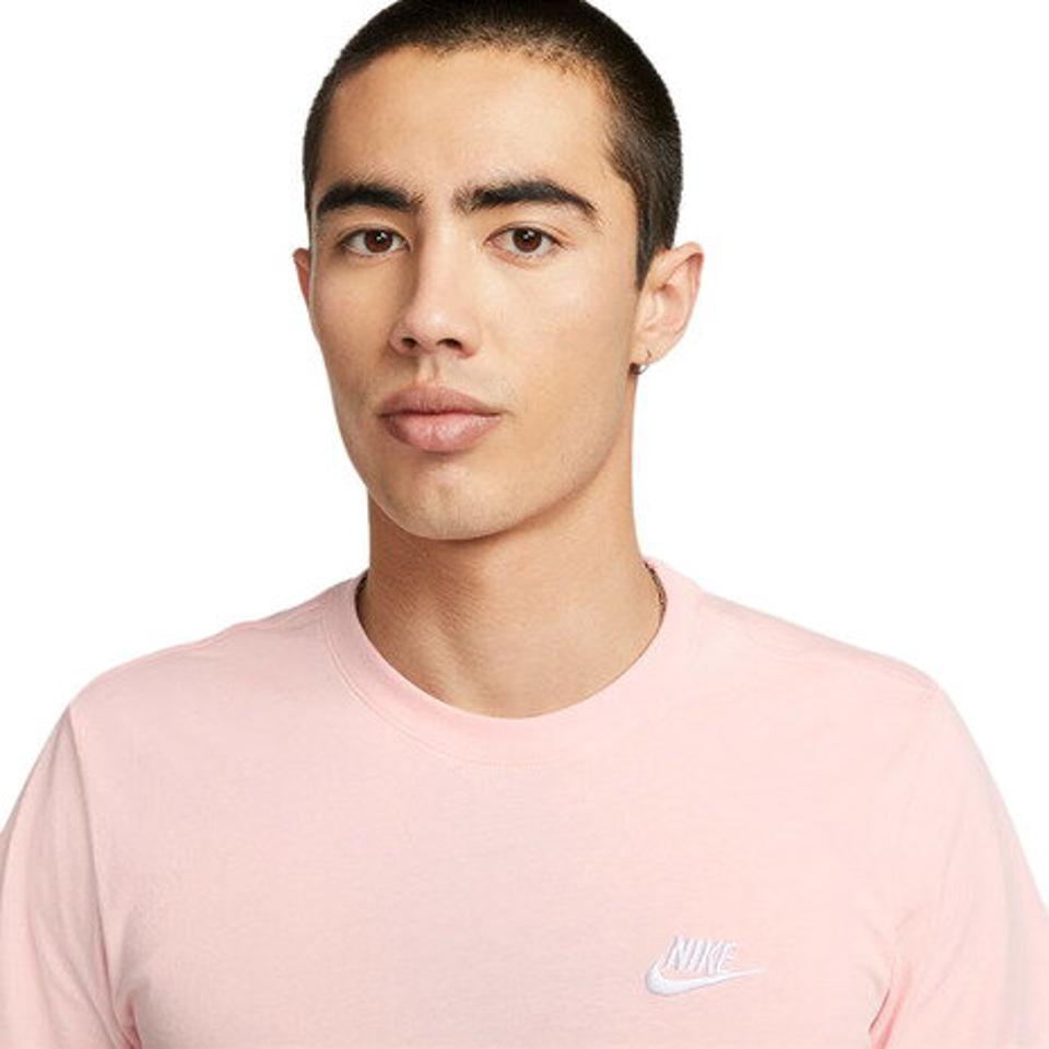 ナイキ(NIKE)(メンズ)半袖Tシャツ メンズ クラブ Tシャツ AR4999-686 ピンク