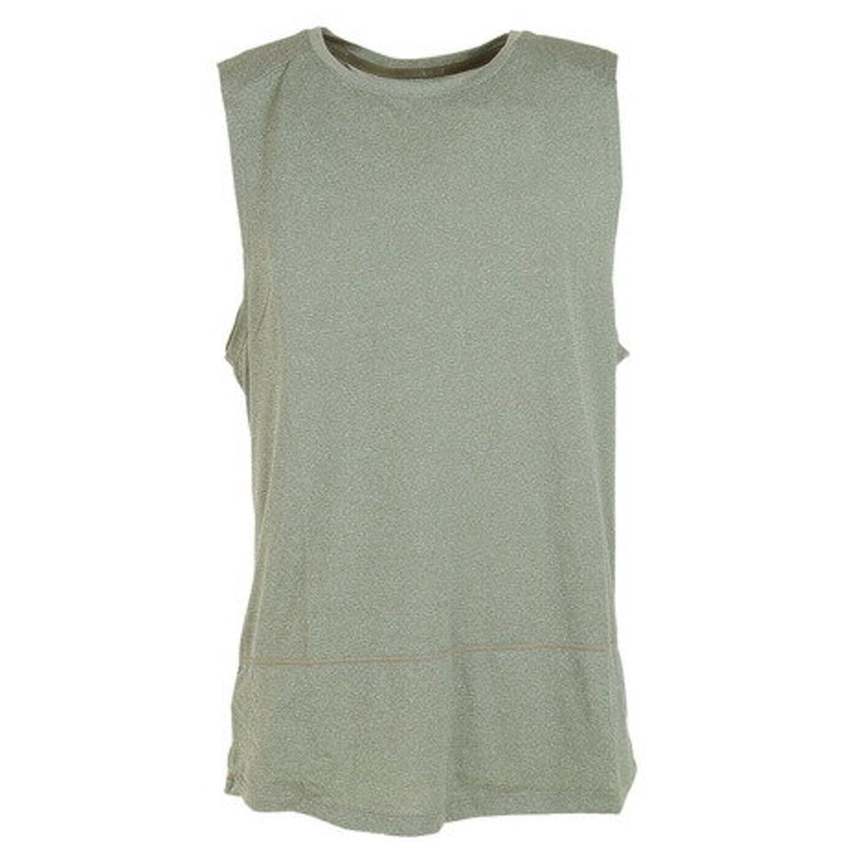 サロモン(SALOMON)(メンズ)カットソー タンクトップ クロスラン LC2051300 カーキ