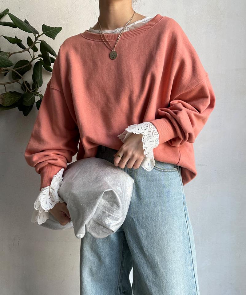 【完売カラー再追加！/累計販売数8000枚突破！】裏毛スウェット