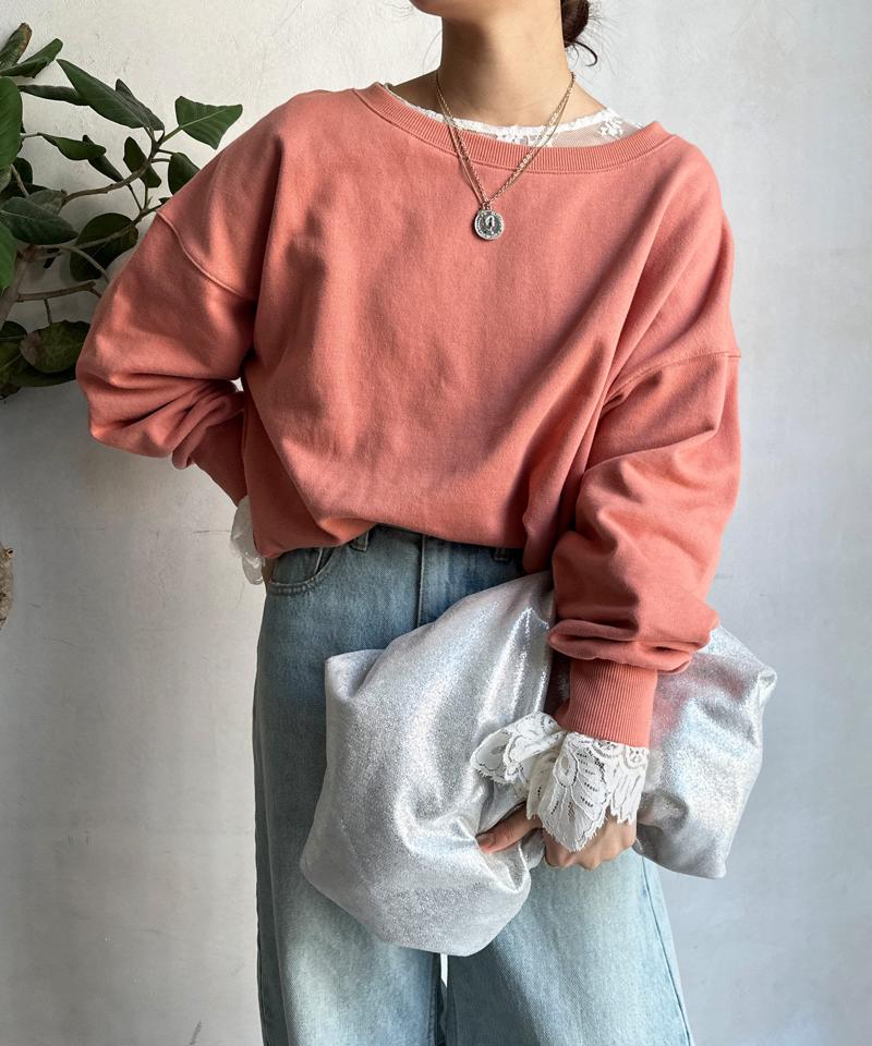 【完売カラー再追加！/累計販売数8000枚突破！】裏毛スウェット