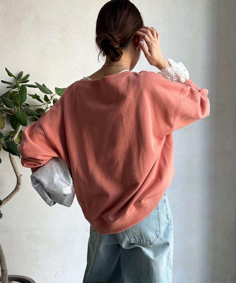 【完売カラー再追加！/累計販売数8000枚突破！】裏毛スウェット